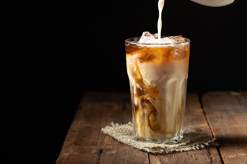 House Premium Hazelnut Iced Coffee (Dimple Size 24oz)